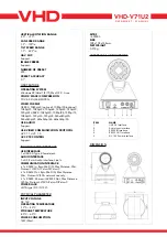 Preview for 6 page of VHD VHD-V71U2 Data Sheet / Manual