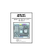 Preview for 1 page of VIA Mainboard 845D-MVT User Manual