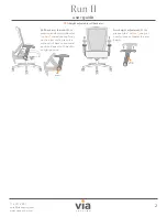 Preview for 3 page of Via Seating Run II User Manual