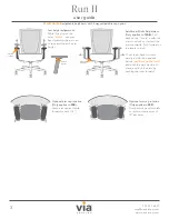 Preview for 4 page of Via Seating Run II User Manual