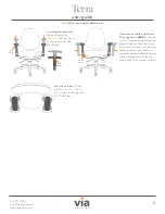 Предварительный просмотр 3 страницы Via Seating Terra User Manual