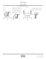 Предварительный просмотр 4 страницы Via Seating Terra User Manual