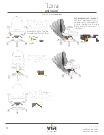 Preview for 6 page of Via Seating Terra User Manual