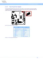 Preview for 25 page of VIA Technologies 10GPD20G100A0 User Manual