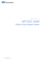 VIA Technologies ARTiGO-A600 User Manual preview