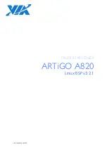 Предварительный просмотр 1 страницы VIA Technologies ARTiGO A820 Quick Start Manual