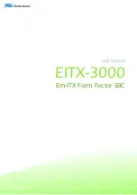 Предварительный просмотр 1 страницы VIA Technologies EITX-3000 User Manual