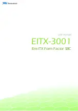 Предварительный просмотр 1 страницы VIA Technologies EITX-3001 User Manual