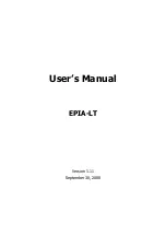 VIA Technologies EPIA-LT User Manual preview