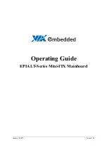 VIA Technologies Epia LT10000EG Operating Manual предпросмотр