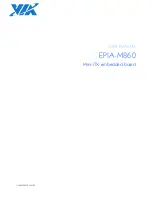 Предварительный просмотр 1 страницы VIA Technologies EPIA-M860-12E User Manual