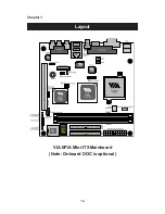 Предварительный просмотр 11 страницы VIA Technologies EPIA Mini-ITX Mainboard User Manual