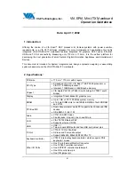 Preview for 2 page of VIA Technologies EPIA Mini-ITX Operation Manuallines