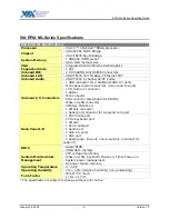 Preview for 5 page of VIA Technologies EPIA ML-Series Operating Manual