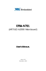 Preview for 1 page of VIA Technologies EPIA-N701 User Manual