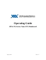 VIA Technologies EPIA NL-Series Operating Manual предпросмотр