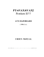 VIA Technologies PT-6VAX User Manual preview