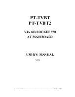 VIA Technologies PT-TVBT User Manual preview