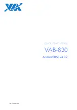 Предварительный просмотр 1 страницы VIA Technologies VAB-820 Quick Start Manual