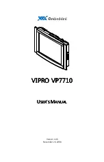 VIA Technologies VIPRO VP7710 User Manual preview