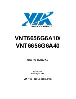 VIA Technologies VNT6656G6A10 User Manual preview