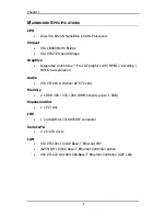 Preview for 10 page of VIA Technologies VT310-DP User Manual