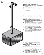 Preview for 19 page of Viabizzuno giraeFFe palo 1 Installing Instructions