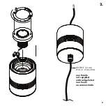 Preview for 9 page of Viabizzuno m44 Installing Instructions