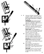 Preview for 22 page of Viabizzuno square system 1600 Instructions Manual