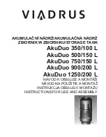 Viadrus AkuDuo 1250/200 L Instructions For Use And Assembly preview