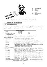 Предварительный просмотр 9 страницы Viadrus G 50 Series Manual For Operation And Installation