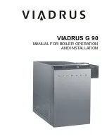 Viadrus G 90 Series Operation And Installation предпросмотр