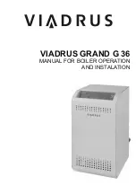 Предварительный просмотр 37 страницы Viadrus GRAND G 36 Manual For Operation And Installation