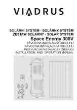 Предварительный просмотр 1 страницы Viadrus Space Energy 300V Installation And Operation Manual