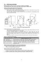 Preview for 9 page of Viadrus Woodpell Manual For Operation And Installation