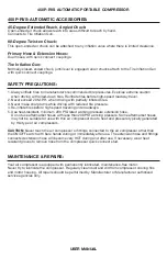 Preview for 5 page of VIAIR 450P-RVS User Manual