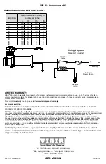 Предварительный просмотр 8 страницы VIAIR 65C User Manual