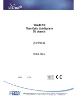 Предварительный просмотр 1 страницы ViaLite HPS-3 User Manual