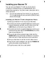 Preview for 6 page of Vialta Beamer TV User Manual