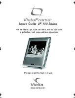 Preview for 1 page of Vialta VISTAFRAME VF-100 Series User Manual