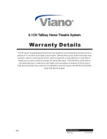 Preview for 21 page of VIANO VIA51SPK Owner'S Operation Manual