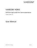 Viaroom HOME User Manual preview