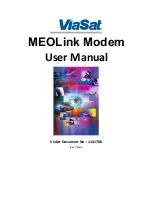 Preview for 1 page of ViaSat MEOLink User Manual