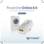 Предварительный просмотр 1 страницы ViaSat Powerline Online-kit Manual