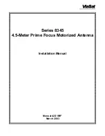 ViaSat Series 8345 Installation Manual предпросмотр