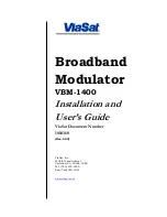 Предварительный просмотр 3 страницы ViaSat VBM-1400 Installation And User Manual