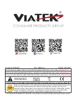 Предварительный просмотр 8 страницы Viatek RE04-ST Directions For Use Manual