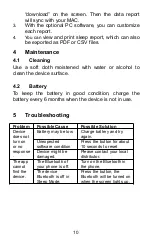 Preview for 12 page of Viatom Checkme O2 User Manual