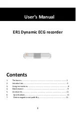 Preview for 2 page of Viatom ER1 User Manual