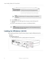 Preview for 22 page of Viavi CPRIAdvisor CAE-100 Installation Manual